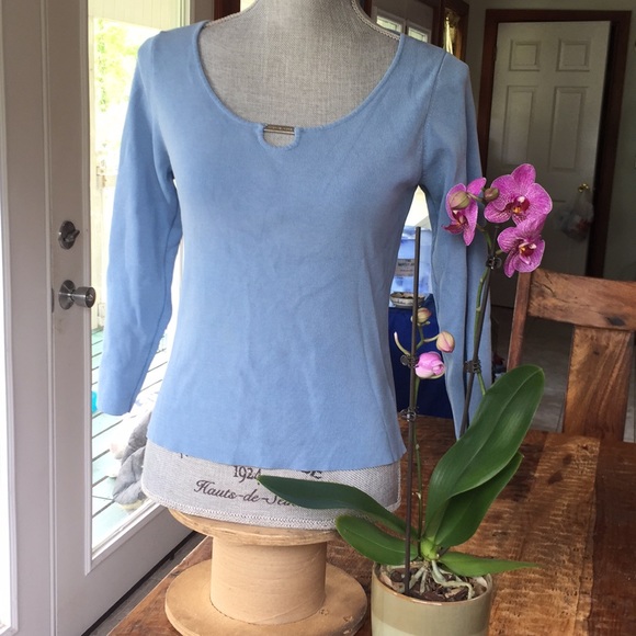 MICHAEL Michael Kors Tops - Michael Kors 3/4 Sleeve Keyhole Top